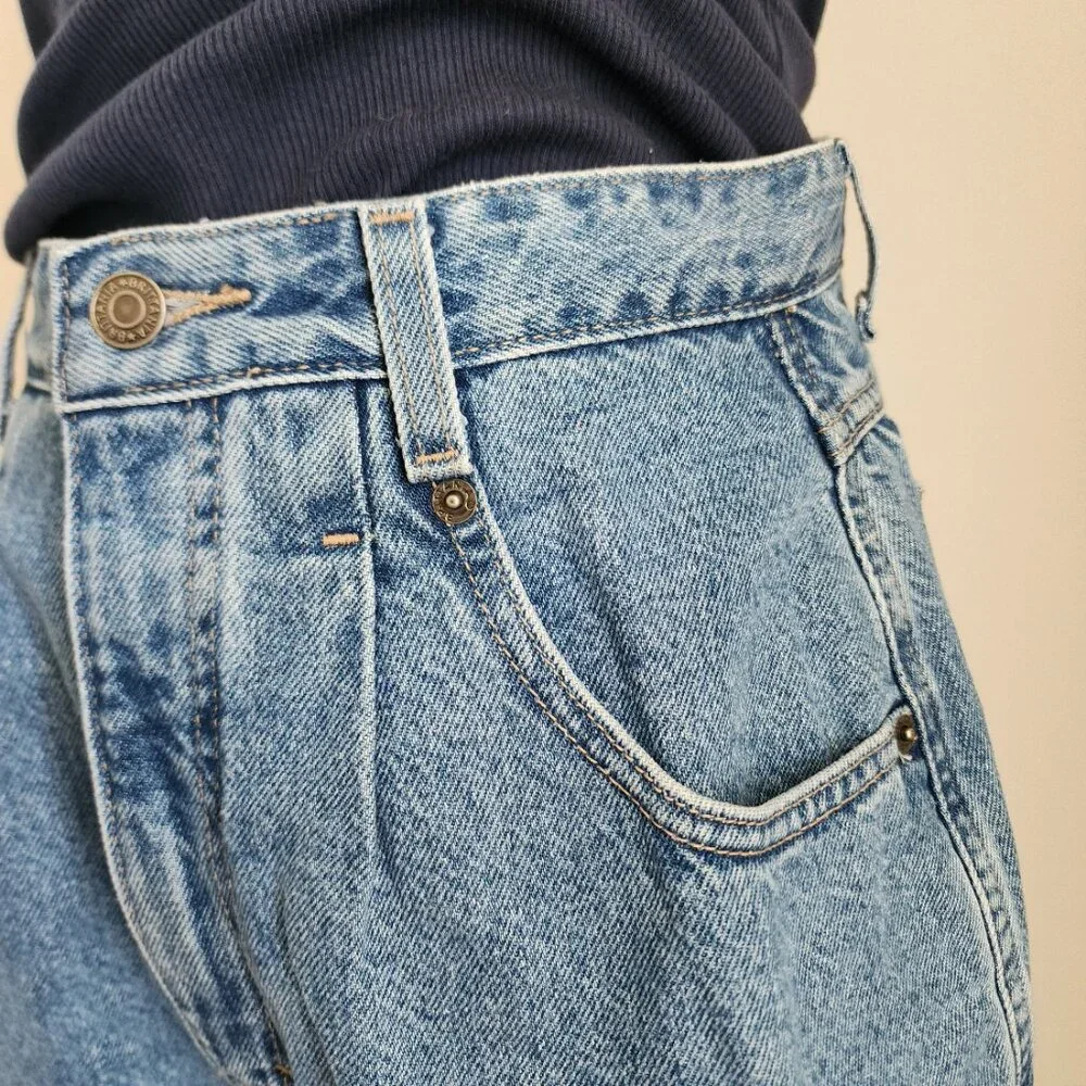 Vintage Baggy Fit Tall Brittania Mom Jeans - Picture 7 of 16